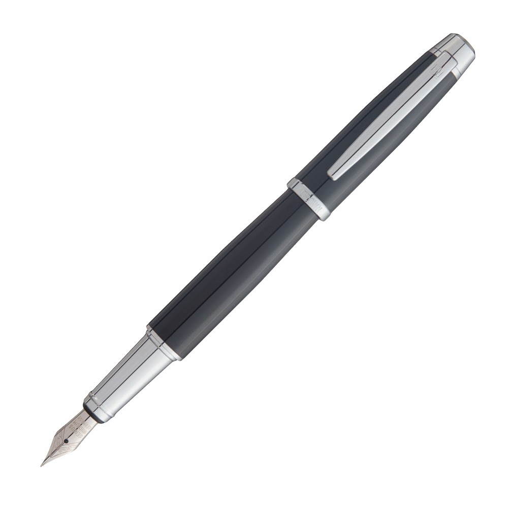 Caneta Drezden Silver Tinteiro